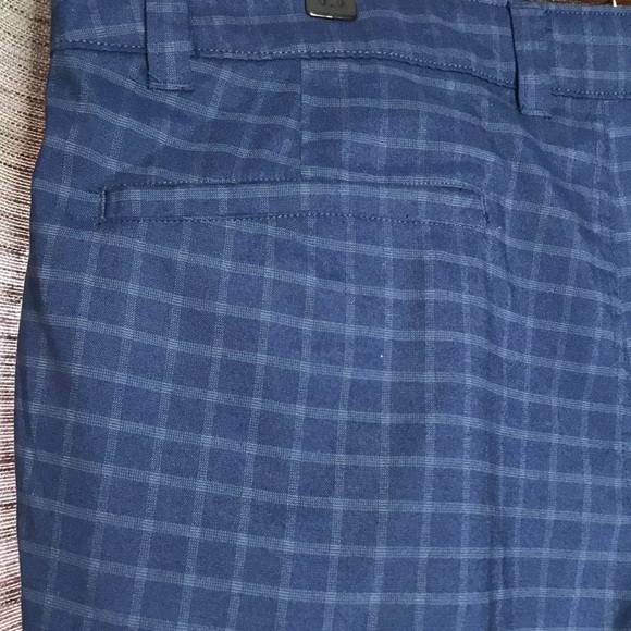 HANG TEN 🏄 A California Classic BLUE Mens PLAID SHORTS SIZE 40 - Picture 6 of 8